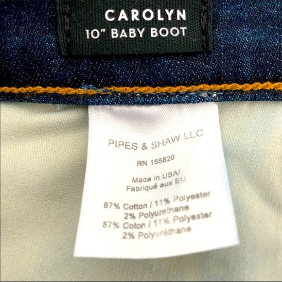 Veronica Beard 10” Carolyn Baby Boot Jean Sz 24 - Picture 7 of 7